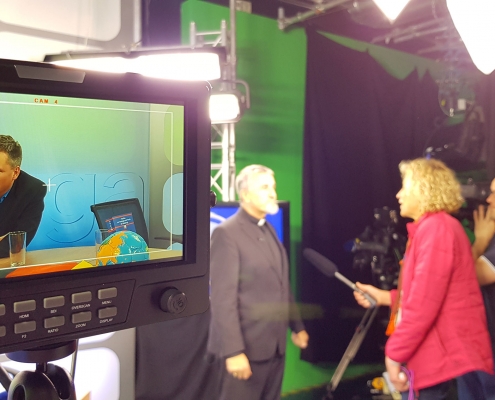 Impressionen aus dem Studio von Alpha & Omega